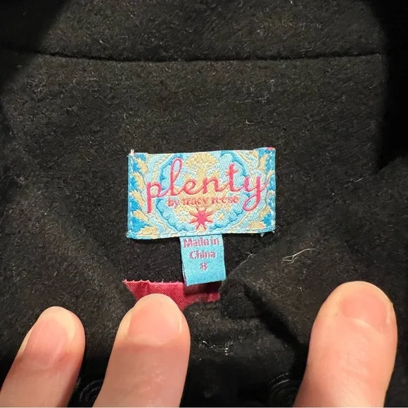 Anthropologie Tracy Reese Elimovna Embroidered Coat - Picture 6 of 13